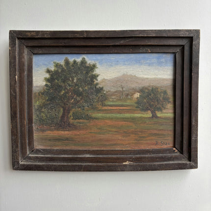 Refined Landscape Oil Painting "Large Tree" Timeless Art Holland Art Shop