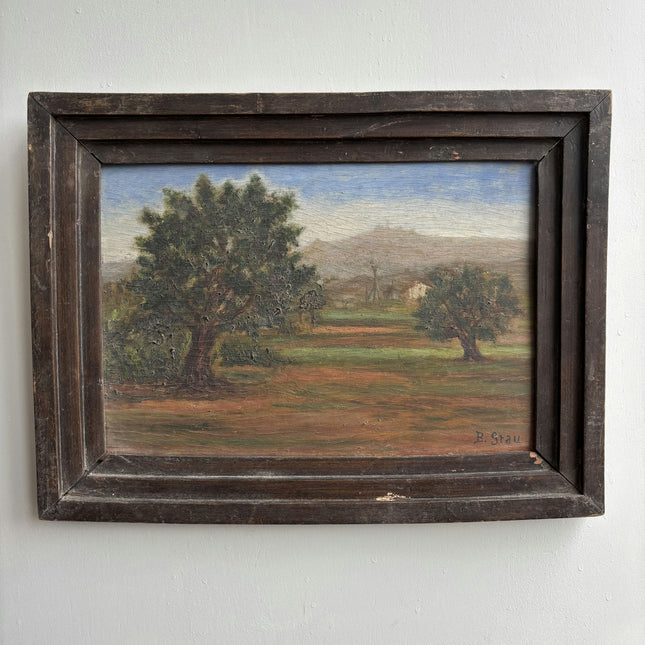 Refined Landscape Oil Painting "Large Tree" Timeless Art Holland Art Shop