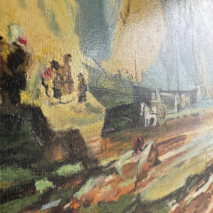 Authentic Seascape Oil Painting "Sailing Ship" Detailed Art Holland Art Shop