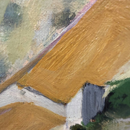 Authentic Landscape Oil Painting "Rolling Fields" Detailed Artwork Holland Art Shop