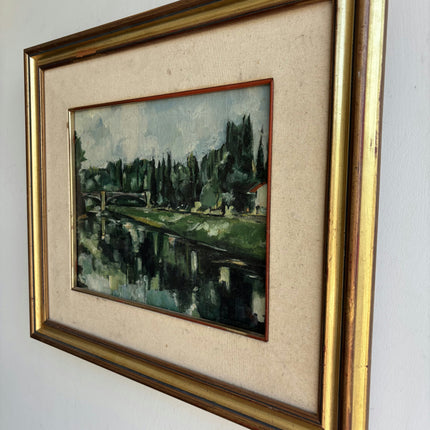 Original Landscape Oil Painting "Framed Painting" Timeless Artwork Holland Art Shop