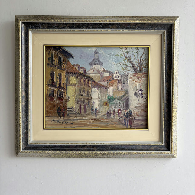 Traditional Cityscape Oil Painting "Framed Painting" Refined Artwork Holland Art Shop