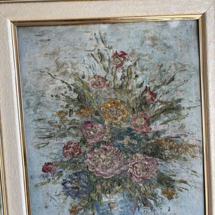 Expressive Floral Still Life Oil Painting "Flower Bouquet" Traditional Artwork Holland Art Shop