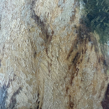19th Century Antique Landscape Oil Painting "Mossy Ground" Small Art Holland Art Shop