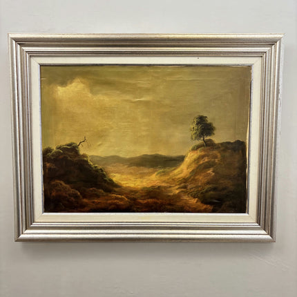 Timeless Landscape Oil Painting "Gnarled Branch" Rustic Large Art Holland Art Shop