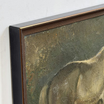 1943 Animals Oil Painting "Standing Horse" Art Holland Art Shop