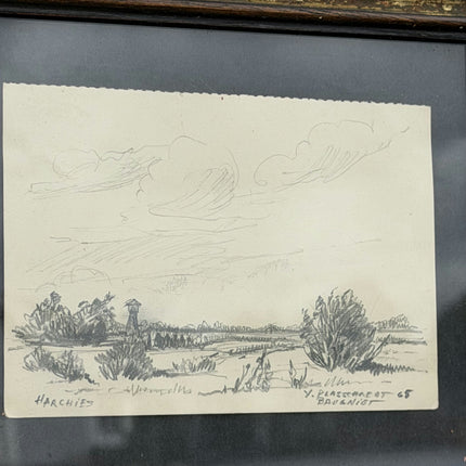 Traditional Landscape Oil Painting "Framed Sketches" Elegant Small Art Holland Art Shop