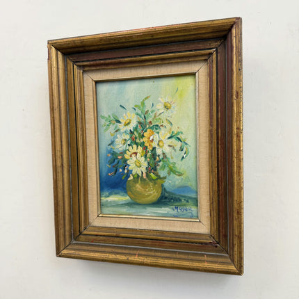 Classic Floral Still Life Oil Painting "Flower Vase" Traditional Small Art Holland Art Shop