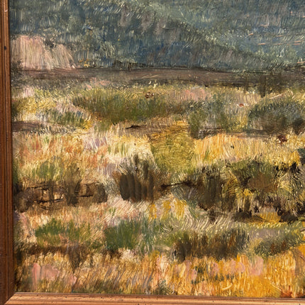Vintage Landscape Oil Painting "Gold Frame" Elegant Small Artwork Holland Art Shop