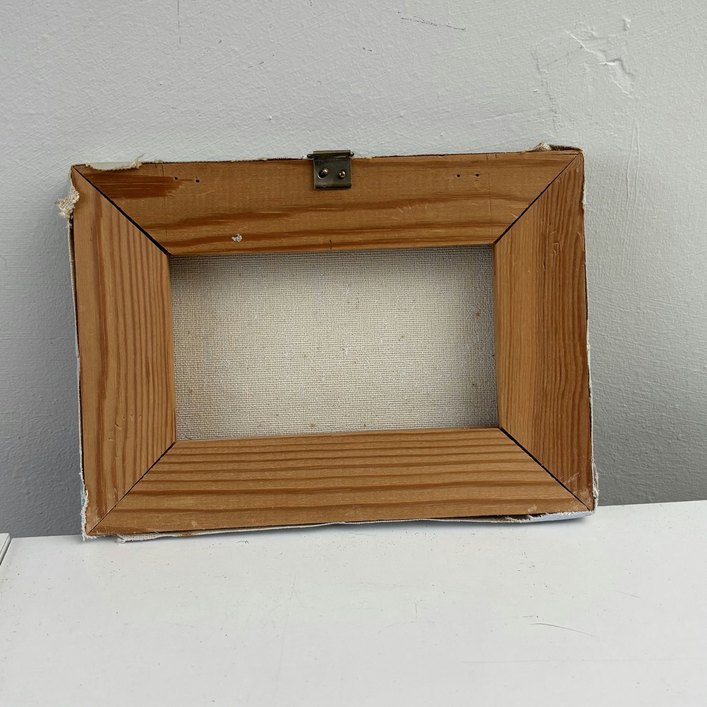 Traditional Oil Painting Landscape "Thatched Cottage" Classic Small Artwork