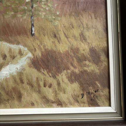 Classic Landscape Oil Painting "Birch Trees" Timeless Art Holland Art Shop