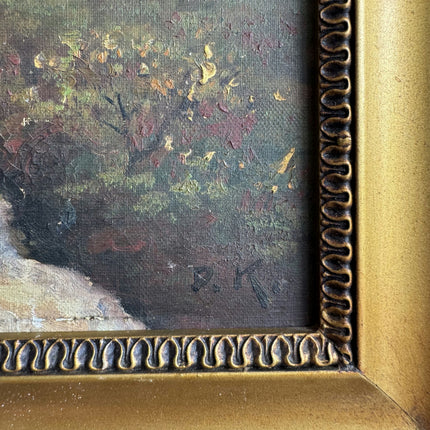 Handcrafted Landscape Oil Painting "Gilded Frame" Classic Art Holland Art Shop