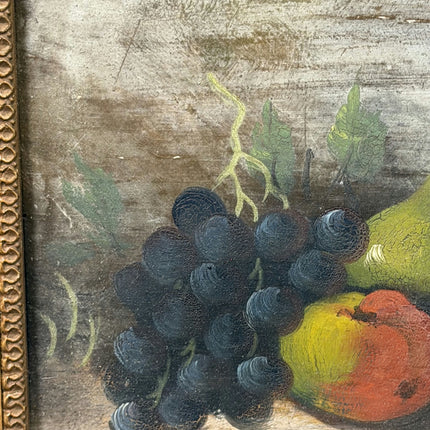 Detailed Still Life Oil Painting "Red Apple" Classic Small Art Holland Art Shop