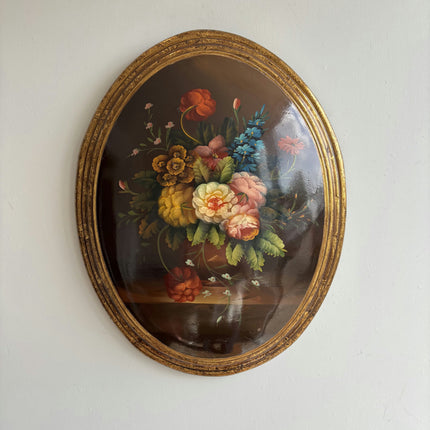 Refined Floral Still Life Oil Painting "Floral Bouquet" Timeless Italian Art Holland Art Shop
