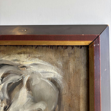 Authentic Portrait Oil Painting "Male Head" Refined Artwork Holland Art Shop