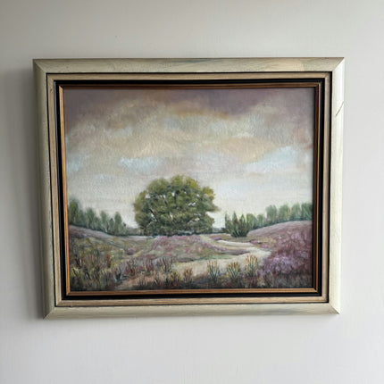 Traditional Landscape Oil Painting "Lone Tree" Timeless Artwork Holland Art Shop