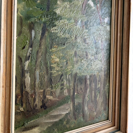 Original Landscape Oil Painting "Framed Painting" Handcrafted French Artwork Holland Art Shop