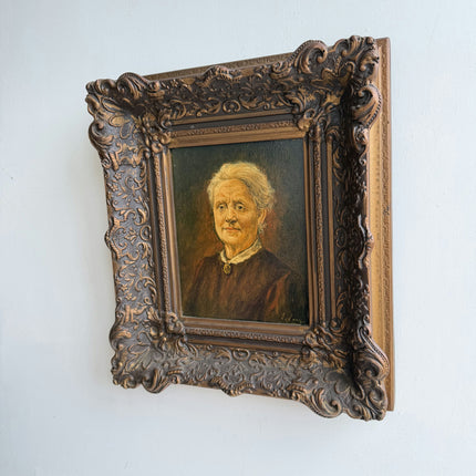 Vintage Portrait Oil Painting "Elderly Man" Traditional Artwork Holland Art Shop