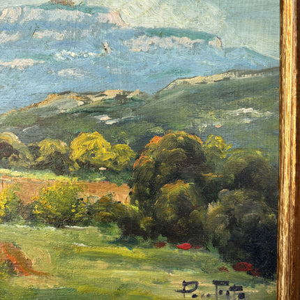 Traditional Landscape Oil Painting "Framed Landscape" Elegant Small Artwork Holland Art Shop