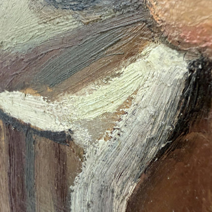 Authentic Portrait Oil Painting "Seated Woman" Refined Art Holland Art Shop