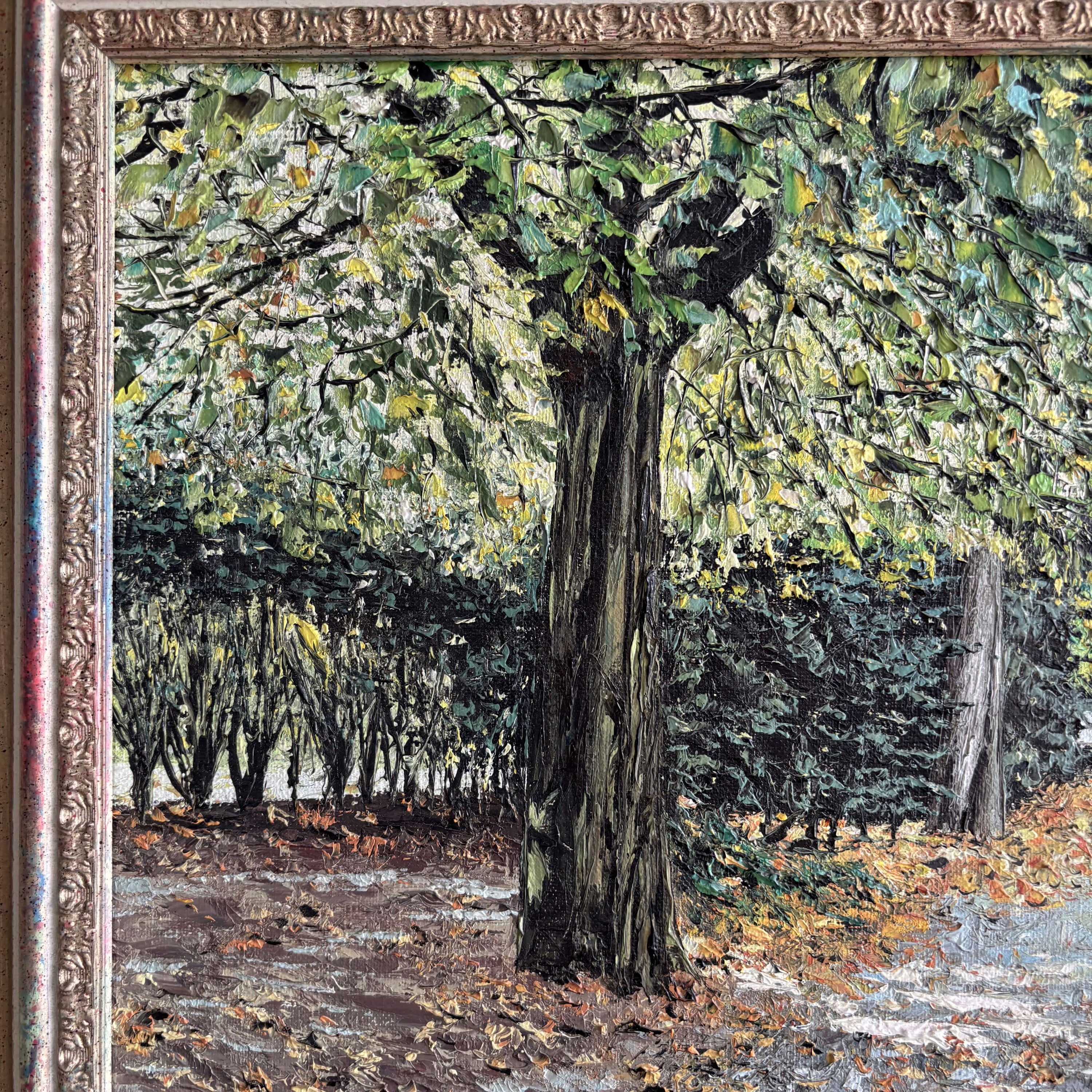 Refined Landscape Oil Painting 