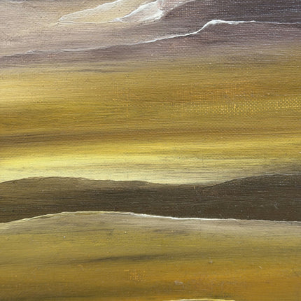 Handcrafted Landscape Oil Painting "Golden Frame" Timeless Artwork Holland Art Shop