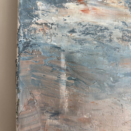 Expressive Abstract  Oil Painting "Abstract Seascape" Refined Art Holland Art Shop
