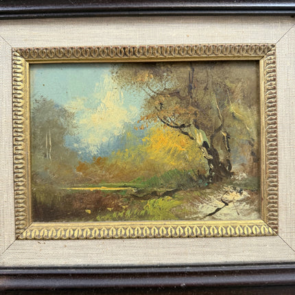 Rustic Still Life Oil Painting "Framed Panel" Detailed Small Artwork Holland Art Shop