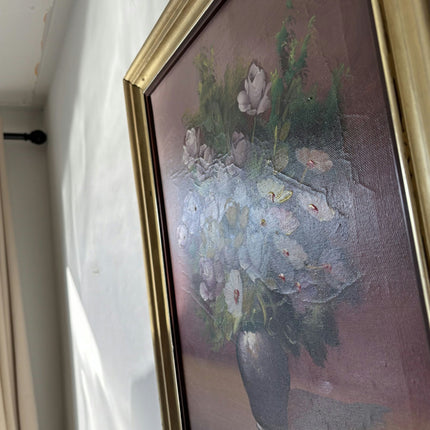 Classic Floral Still Life Oil Painting "Floral Arrangement" Medium Artwork - HollandArtShop