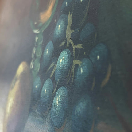 Classic Oil Painting Still Life "Glass Decanter" Figurative Large Artwork - HollandArtShop