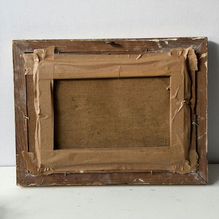 Handcrafted Landscape Oil Painting "Gold Frame" Traditional Artwork Holland Art Shop