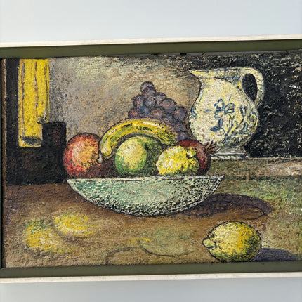Vintage Still Life Oil Painting "Fruit Bowl" Traditional Artwork Holland Art Shop