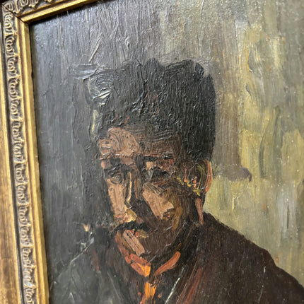Refined Portrait Oil Painting "Old Man" Timeless Small Artwork Holland Art Shop