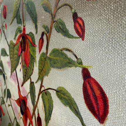 Traditional Floral Still Life Oil Painting "Fuchsia Branch" Small Artwork Holland Art Shop