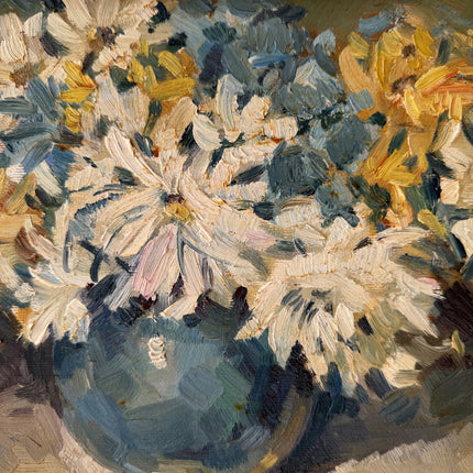 Classic Floral Still Life Oil Painting "Flower Vase" Elegant Artwork Holland Art Shop