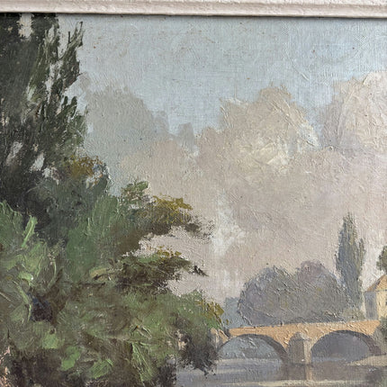 Classic Landscape Oil Painting "Painted River" Elegant Art Holland Art Shop