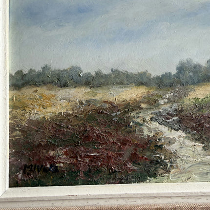 Expressive Landscape Oil Painting "Framed Painting" Traditional Small Art Holland Art Shop