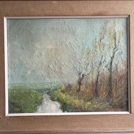 Vintage Landscape Oil Painting "Framed Painting" Traditional Large Artwork Holland Art Shop