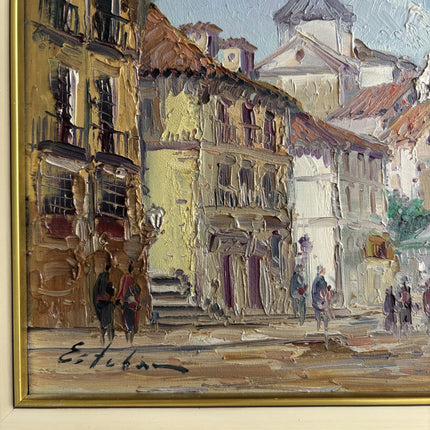 Traditional Cityscape Oil Painting "Framed Painting" Refined Artwork Holland Art Shop