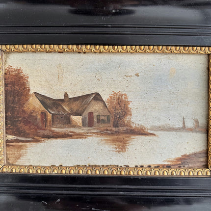 Original Landscape Oil Painting "Framed Painting" Expressive Small Art Holland Art Shop