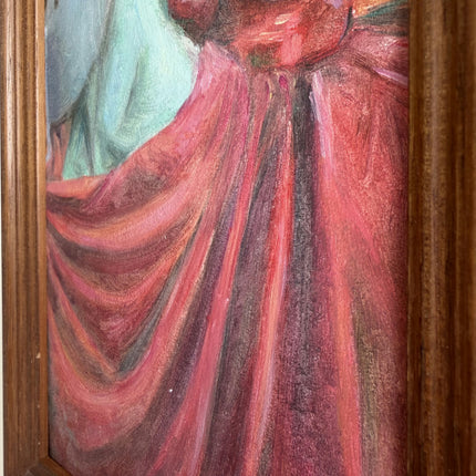 Detailed Still Life Oil Painting "Red Drapery" Authentic Dutch Art Holland Art Shop