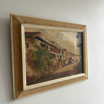 Traditional Cityscape Oil Painting "Framed Painting" Elegant Artwork Holland Art Shop