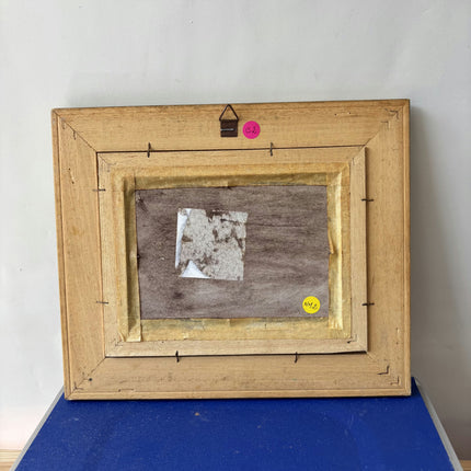 Traditional Still Life Oil Painting "Golden Frame" Refined Small Artwork Holland Art Shop