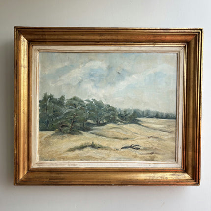 Rustic Landscape Oil Painting "Framed Landscape" Detailed Artwork Holland Art Shop
