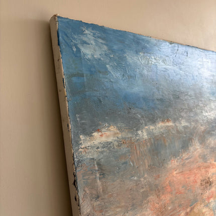 Expressive Abstract  Oil Painting "Abstract Seascape" Refined Art Holland Art Shop