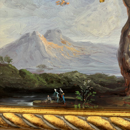 Authentic Landscape Oil Painting "Gilded Frame" Classic Spanish Art Holland Art Shop