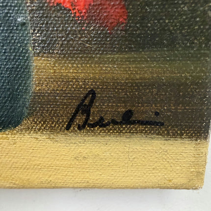 Classic Floral Still Life Oil Painting "Yellow Roses" Authentic Small Artwork Holland Art Shop