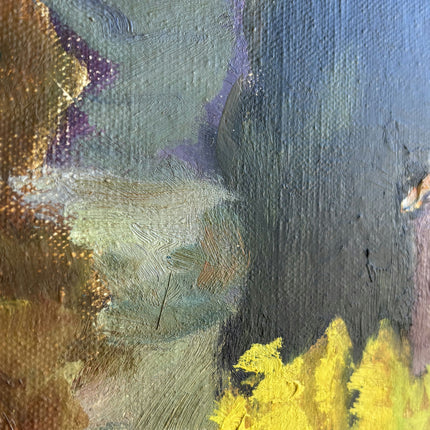 Elegant Scenery Oil Painting "Cypress Tree" Expressive Art Holland Art Shop