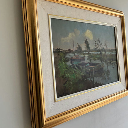 Timeless Landscape Oil Painting "Framed Painting" Refined Dutch  Artwork Holland Art Shop