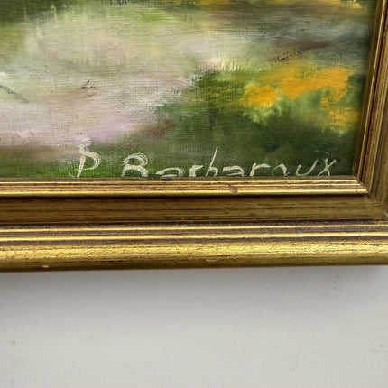 Detailed Landscape Oil Painting "Golden Frame" Refined Art Holland Art Shop